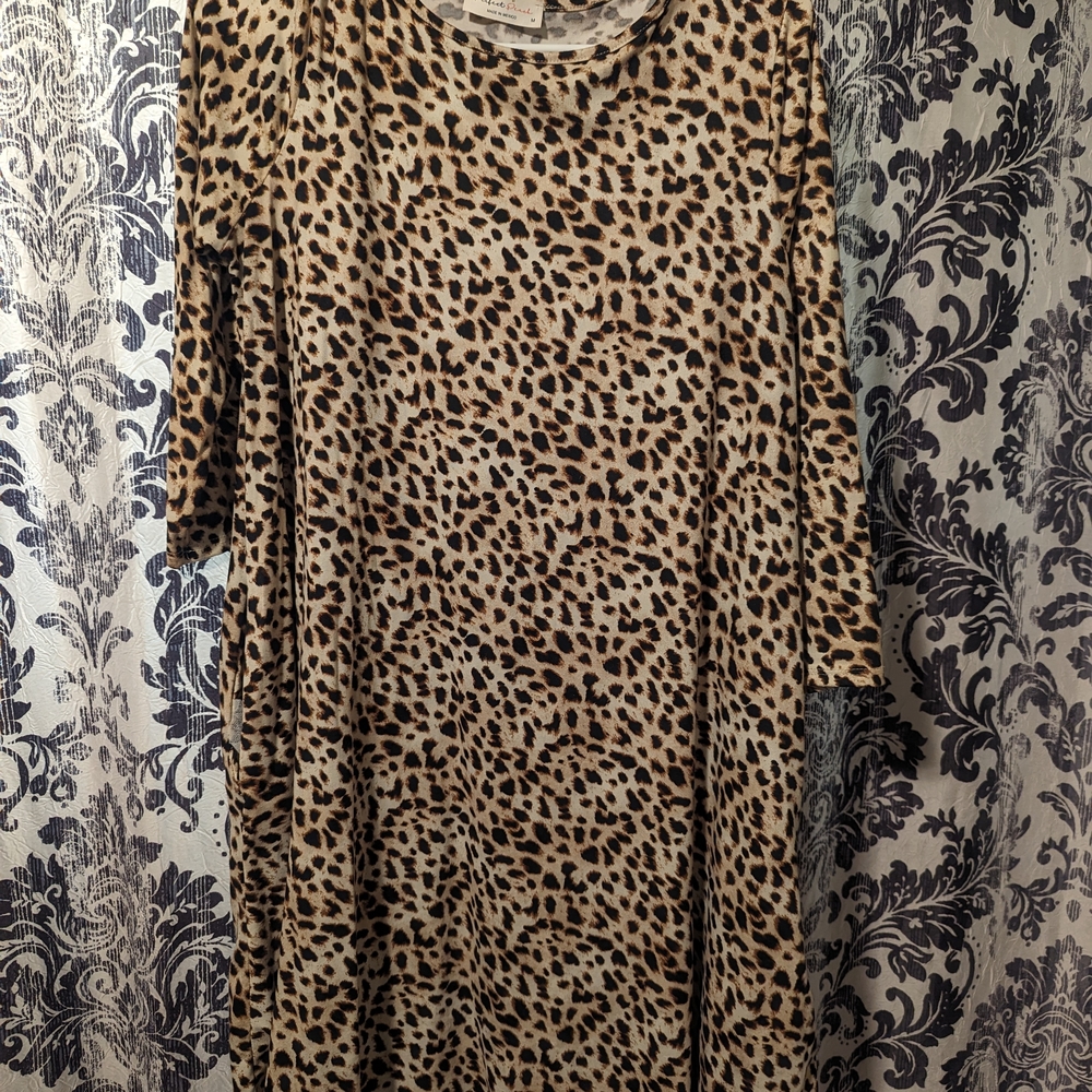 Leopard Print Women's Dress